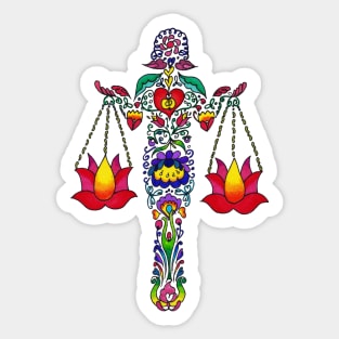 Libra Sticker